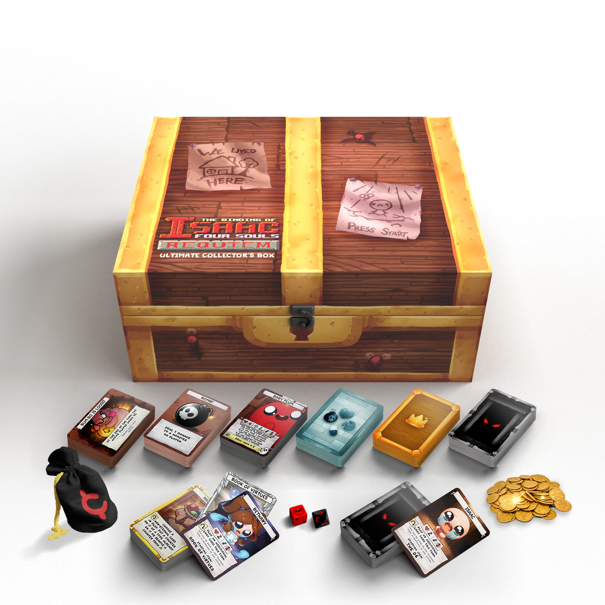 The Binding of Isaac: Four Souls Requiem Ultimate Collection – Wild  Wanderer Games