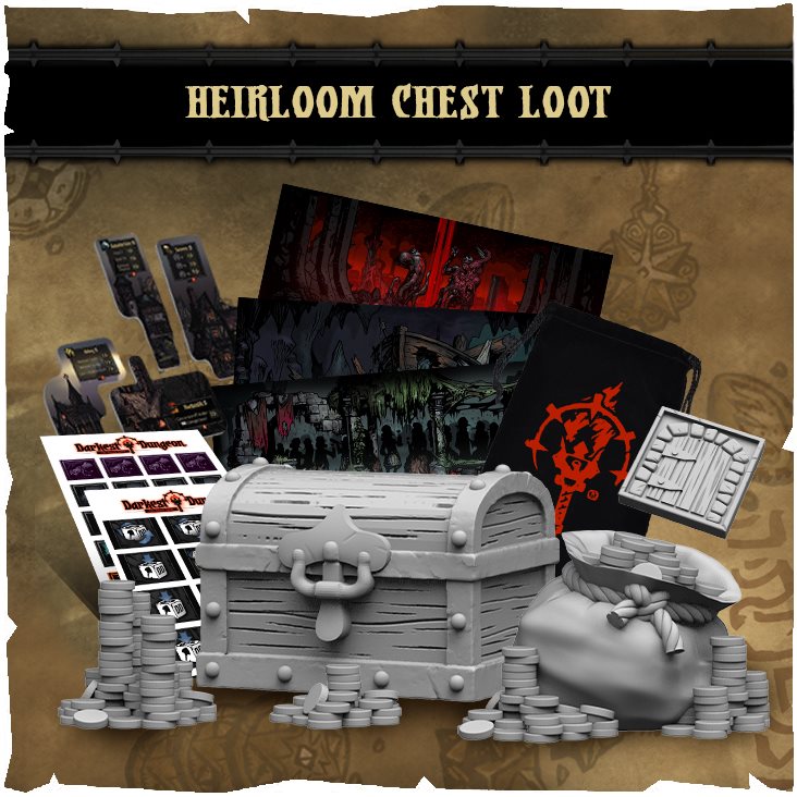 Darkest Dungeon: Crimson Pledge + Deluxe Extras (Playmat, More 